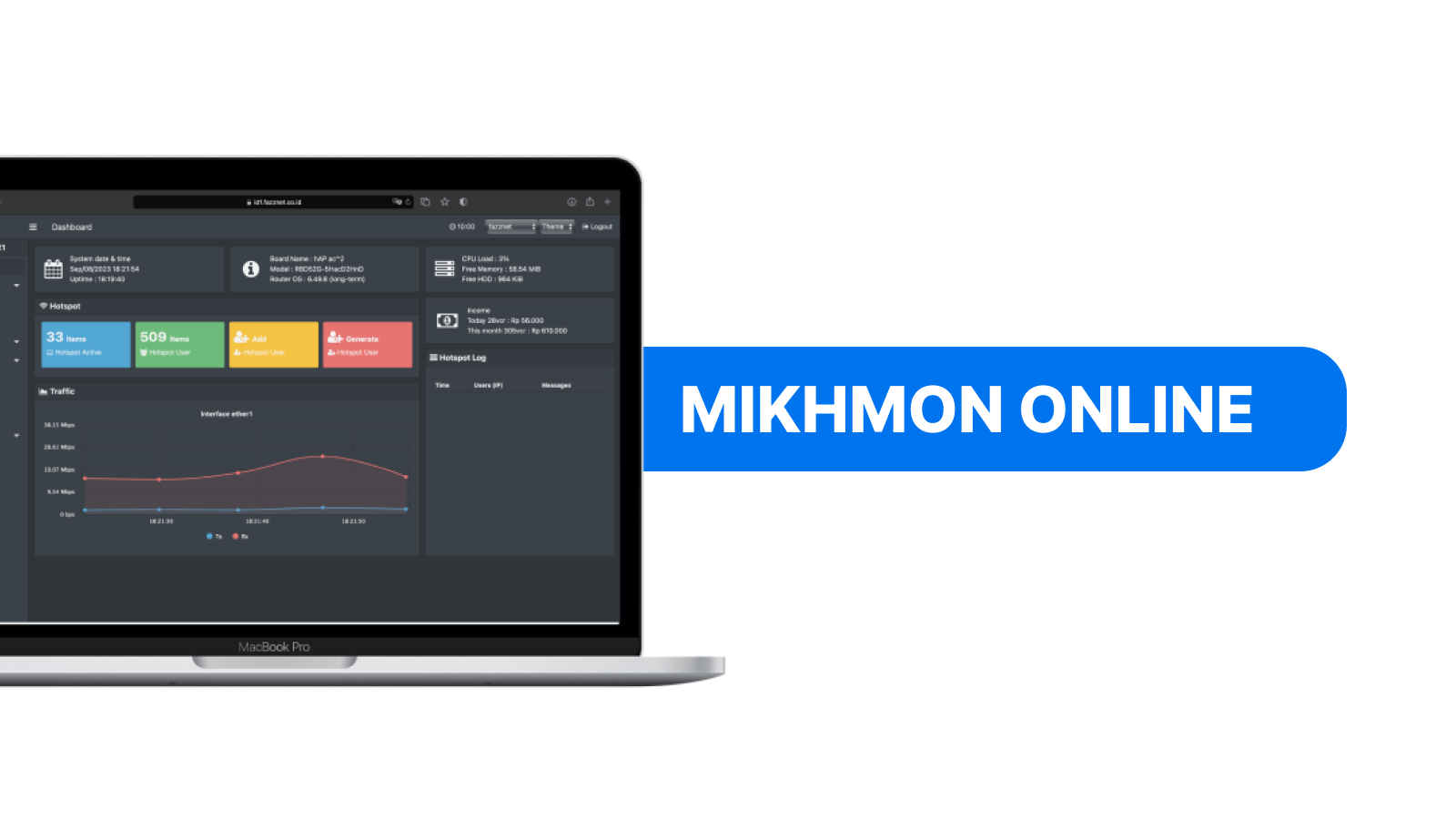 Mikhmon Online